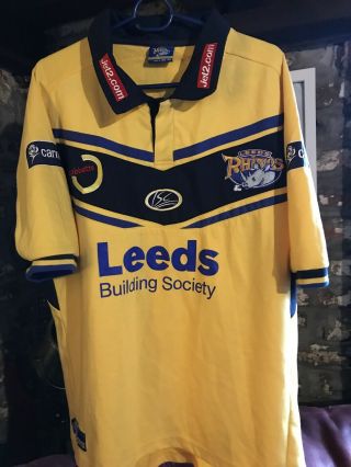 Vintage Leeds Rhinos Away Rugby League Shirt Adult 2xl Xxl