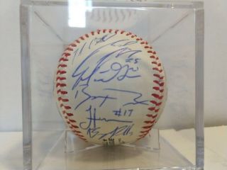 2014 Arizona Fall League Game - Autograph Vogelbach Severinoed Baseball
