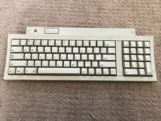 Vintage Apple Keyboard Ii With Cable