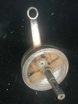 Vintage Classic Crankshaft With Conrod,  Single Cylinder 90 - 1615,  26