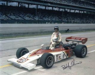 Bobby Olivero Autographed 1976 Indy 500 8x10 Photo