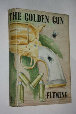 The Man With The Golden Gun 1st/1st Ian Fleming James Bond First Edition Dw Vg,