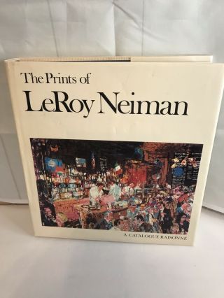 The Prints Of Leroy Neiman Vintage Book 1980
