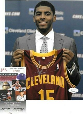 Kyrie Irving Signed Autographed 8x10 Jsa Certified - Cavs Nets