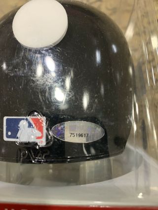 JACK MCDOWELL AUTOGRAPHED SIGNED CHICAGO WHITE SOX MINI HELMET TRISTAR 2