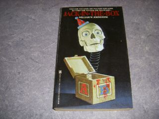 Jack - In - The - Box By William W.  Johnstone,  Zebra Horror,  1st Print,  1986,  Pb,  Rare