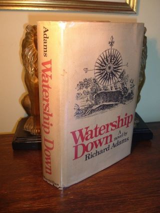 Watership Down By Richard Adams First Edition / 1st Printing 1972 Hc/dj