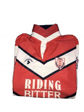 Hull Kr Kingston Rovers Vintage Rugby League Shirt