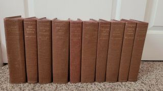 Vintage Will Durant Story Of Civilization Simon And Schuster 10 Vol Complete Set