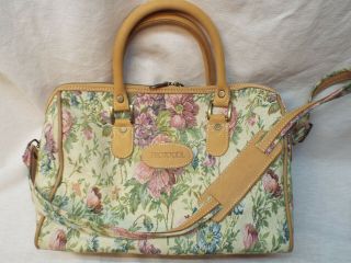 Vintage Protocol Tapestry Purse Shoulder Handbag Overnight Carry - On Bag Cute