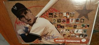 Bobby Thomson The Staten Island Scot S.  I.  Hall Of Fame Posters Ltd.  To 300 Each