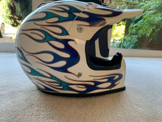 Vintage Shoei Fx - 2 Helmet,  Medium Troy Lee,  Motocross,  Speedway,  Collector,