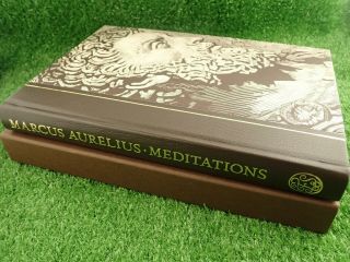 Marcus Aurelius Meditations Folio Society Book London 2002