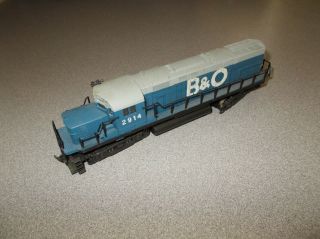 B & O 2914 model train railroad engine HO scale vintage RARE Lima Italy READ 2