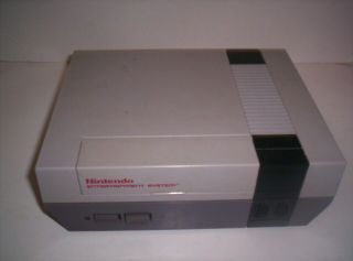 Vintage Nintendo Game Console,  Mario Bros.  Game Cartridge No Power Cord Nes 001