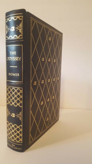 The Franklin Library Limited 100 Greatest The Iliad & The Odyssey Homer 2 Books