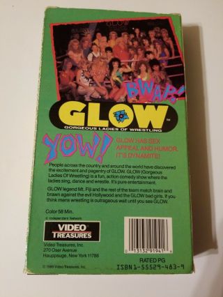 Vintage GLOW Gorgeous Ladies Wrestling VHS Video Tape WWE WWF WCW Netflix 80 ' s 2