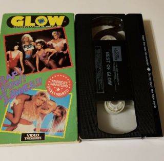 Vintage GLOW Gorgeous Ladies Wrestling VHS Video Tape WWE WWF WCW Netflix 80 ' s 3