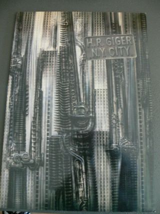 Rare 1981 1st Ed.  H R Giger Pb Book - N Y City (german Edition) - Alien Art