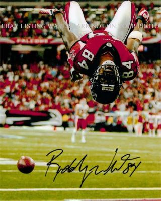 Roddy White Signed Auto Autographed 8x10 Rp Photo Atlanta Falcons Wr