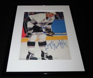 Wayne Gretzky 11x14 Facsimile Signed Framed Photo Display Kings