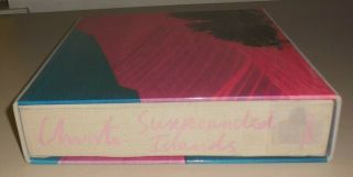Christo Surrounded Islands Book Abrams 1986 Hb,  With Fabric Swatch
