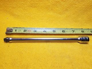 Vintage Snap On Tools Fxw8 3/8 " Dr 8 " Long Wobble Extension