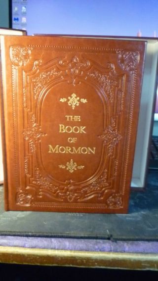 2001 The Book Of Mormon By Joseph Smith Paintings By Teichert W/ Box
