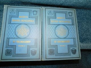 1929 Mackey’s Revised Encyclopedia Of Freemasonry Volume 1 & 2 A - Z