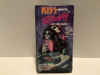 Vintage Kiss Meets The Phantom Of The Park Vhs 88 Good Times Gene Simmons