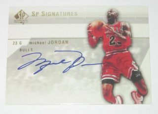 Michael Jordan 2004 Sp Authentic Sp Signatures Autographed Auto Rp Card