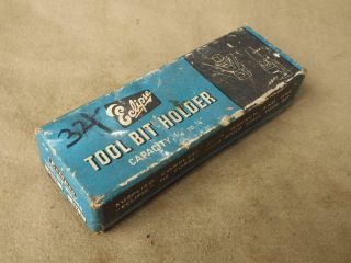 Vintage Eclipse 522l Tool Bit Holder.  Old Stock Boxed Lathe Tool Bit