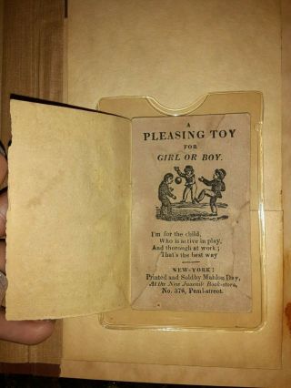 Early American Chapbook artist Alexander Anderson Circa 1820 Pleasing toy 2