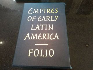 Empires Of Early Latin America - Folio Society Incas Aztecs Maya Nigel Davies