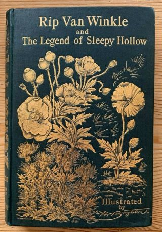 Rip Van Winkle And The Legend Of The Sleepy Hollow 1893 1st Edition