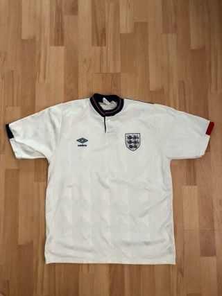 England 1987 1989 Home Football Shirt Soccer Jersey Umbro Rare Vintage