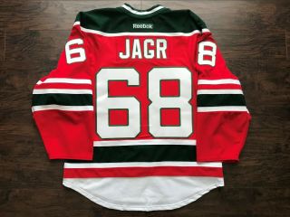Jaromir Jagr Jersey Devils Reebok Edge 2.  0 (7287) Jersey Size 52