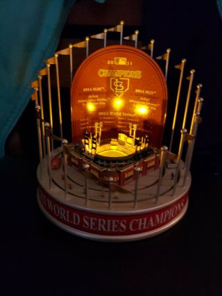 St.  Louis Cardinals Limited Edition 2011 World Series Champions Carousel W/coa