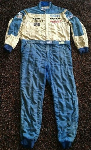 Vintage Stand21 Racewear Fire/flame Resistant Overall Race Suit Mazda Mx - 5
