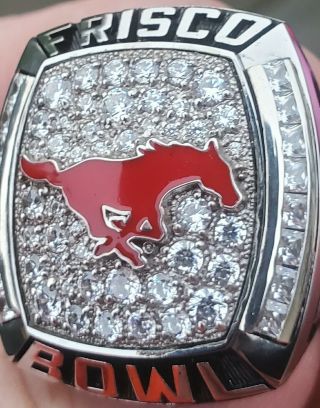 2017 Smu Mustangs Champions Championship Players Ring Southern Methodist.
