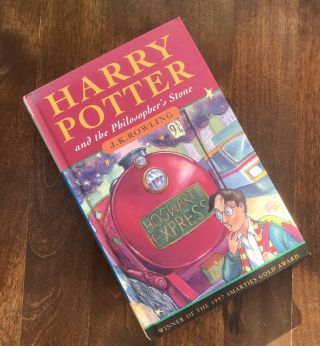 Harry Potter Philosopher’s Stone Hb First Edition 14th Print 1st Young Wizard