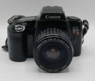 Canon Eos Rebel S Ii Slr Film Camera Vintage With Ef 35 - 80mm F/4 - 5.  6 Ii Lens.