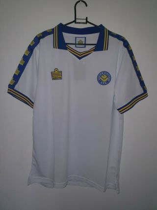 Leeds United Vintage Retro Home Football Shirt