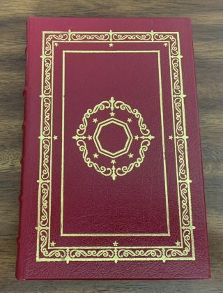 Signed Winning The Future By Newt Gingrich - Easton Press Hardcover Book Leather