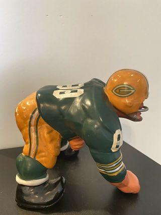 1960s Green Bay Packers Large 3 - Point Stance Fred Kail Statue Figurine FAK RARE 2