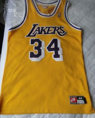 100 Authentic Los Angeles Lakers Shaquille O 