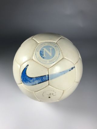 Vintage Circa 1998 Nike Nk 850 Geo Serie A Ssc Napoli Official Match Ball