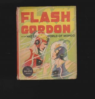 Flash Gordon In The Water World Of Mongo Blb Big Little Book Alex Raymond