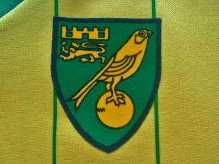 1981 - 1984 Norwich City FC adidas home football shirt vintage 80s 1982 1983 Large 3