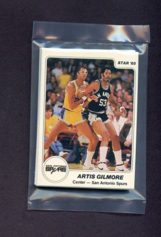 1984 - 85 Star Nba San Antonio Spurs Vintage Team Bag Rare